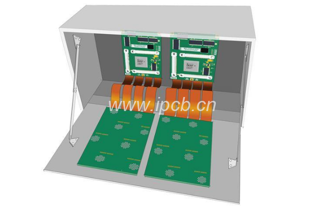 軟硬接合預設的折疊和裝配 軟硬接合預設的折疊和裝配