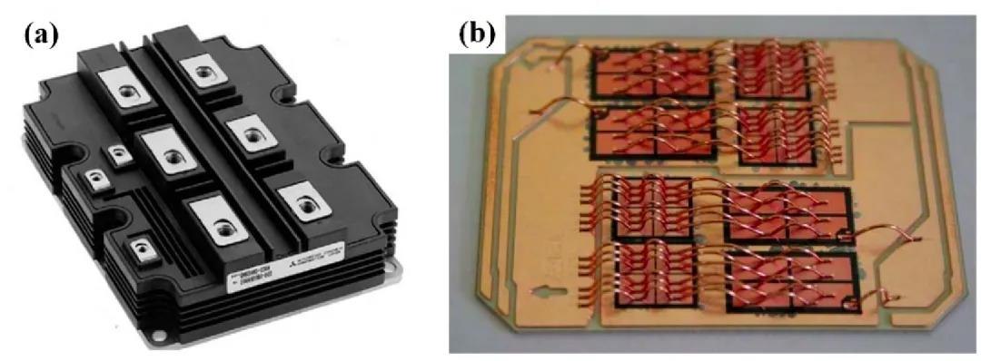 圖28(a)IG變態板塊及(b)認為合適而使用DBC基板封裝IG變態板塊