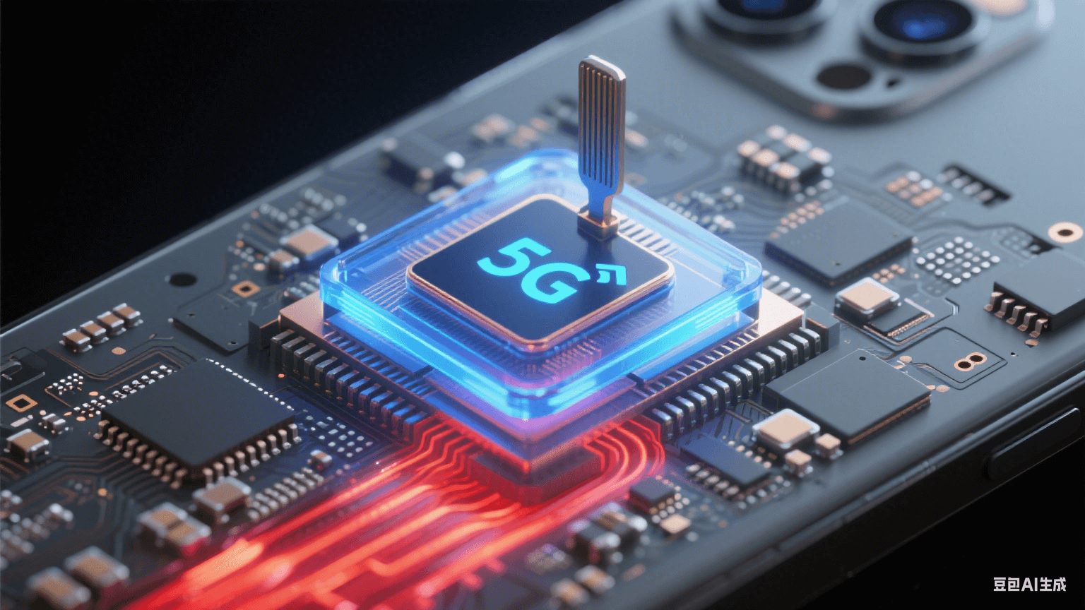 精致三維建模風(fēng)的智能手機(jī)主板多層堆疊電鍍填孔結(jié)構(gòu)三維剖切圖 精致三維建模風(fēng)的智能手機(jī)主板多層堆疊電鍍填孔結(jié)構(gòu)三維剖切圖