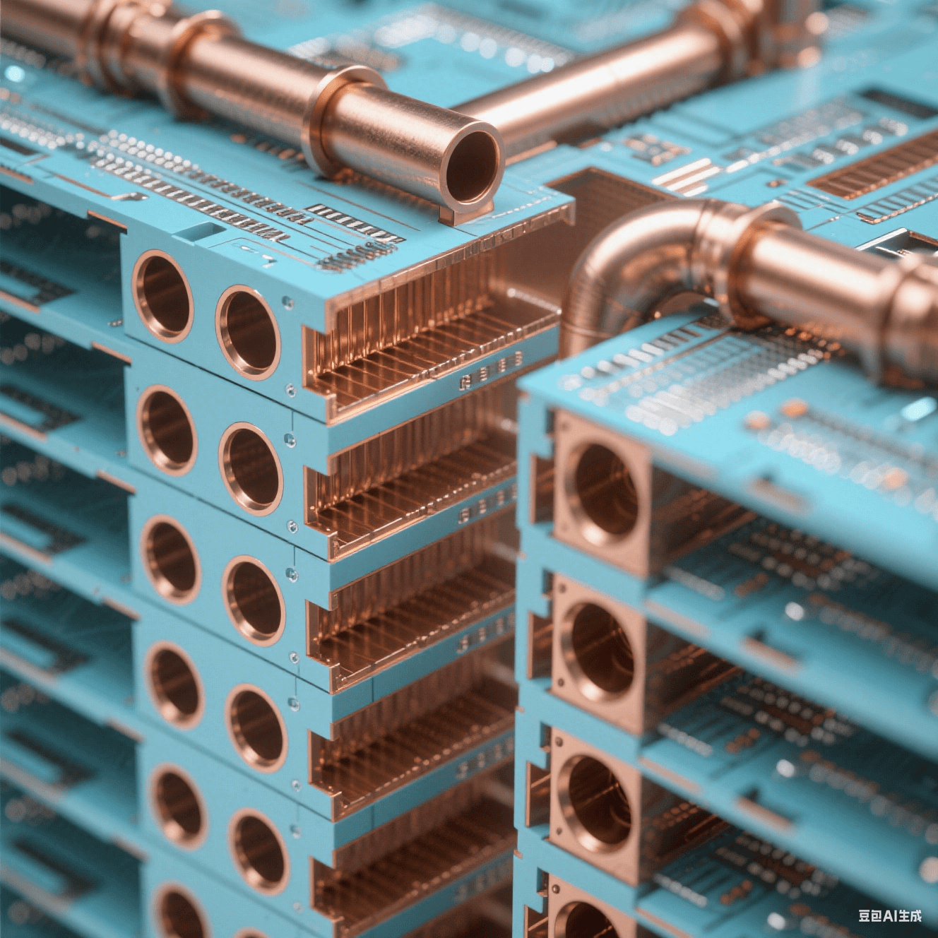 FPC層間互聯(lián):鍍銅通孔(PTH)技術(shù)剖面圖 FPC層間互聯(lián):鍍銅通孔(PTH)技術(shù)剖面圖