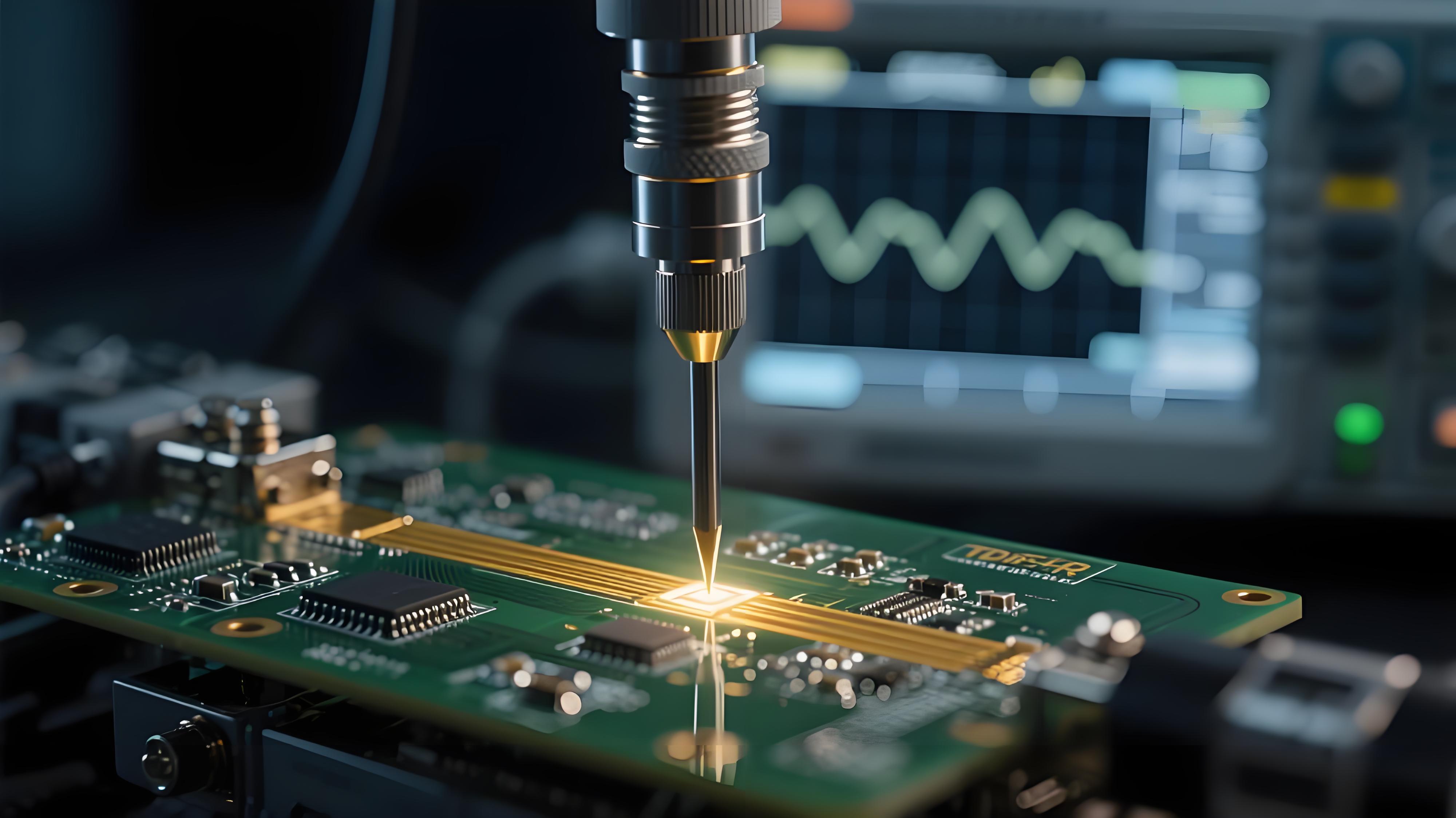 使用TDR時(shí)域反射計(jì)對(duì)完成制作的阻抗控制板進(jìn)行阻抗測試與驗(yàn)證