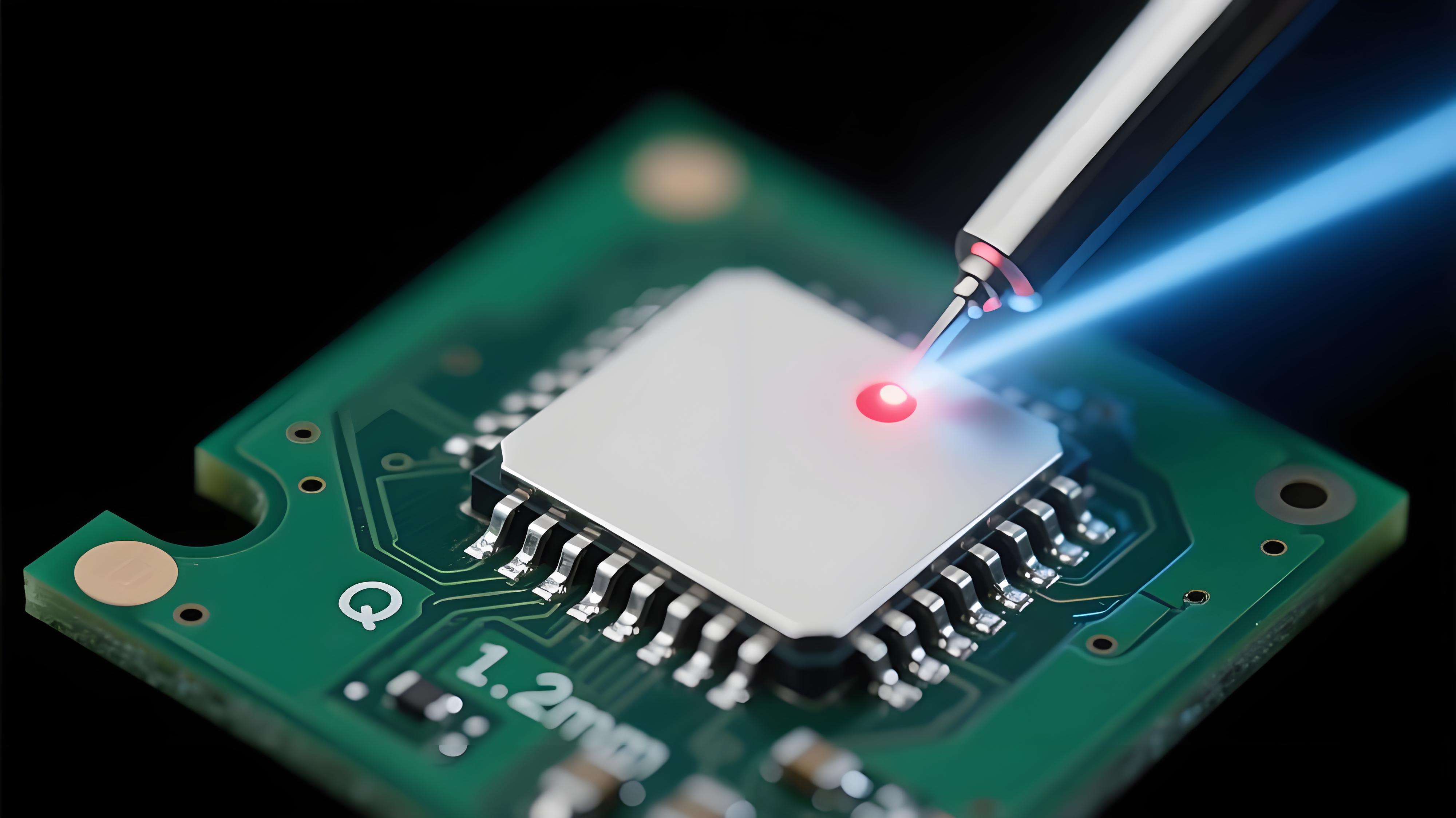 選擇性激光焊接0.2mm間距QFP芯片場景,0.1mm激光光斑降低焊點空洞率 選擇性激光焊接0.2mm間距QFP芯片場景,0.1mm激光光斑降低焊點空洞率