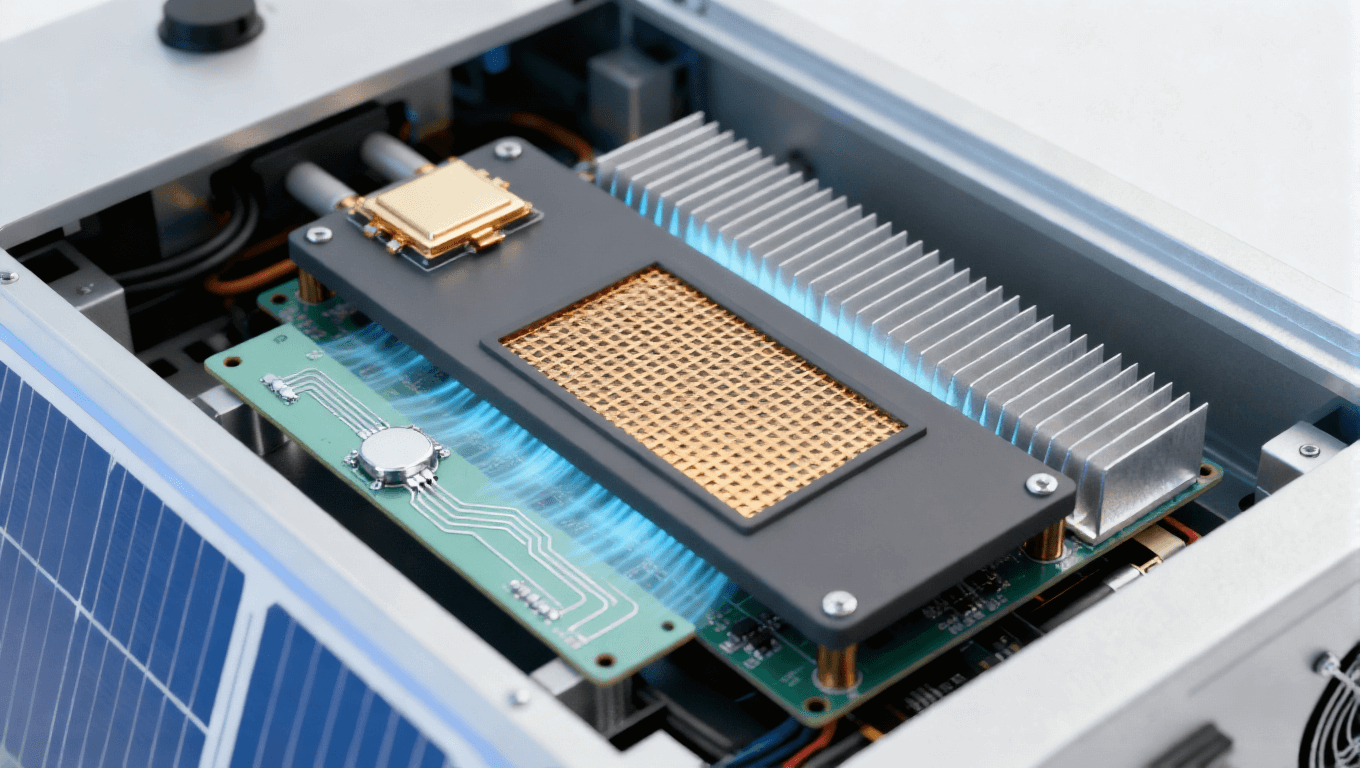 光伏逆變器 SiC 模塊基板應用場景,氮化鋁基板適配 1500V 逆變器提升轉(zhuǎn)換效率 0.5%-1% 光伏逆變器 SiC 模塊基板應用場景,氮化鋁基板適配 1500V 逆變器提升轉(zhuǎn)換效率 0.5%-1%