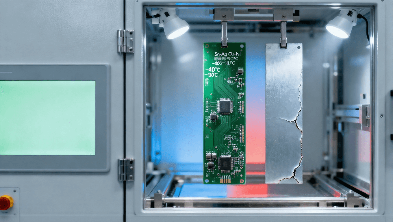 PCB高溫無鉛噴錫場景,Sn-Ag-Cu-Ni合金適配-40℃~150℃新能源汽車PCB PCB高溫無鉛噴錫場景,Sn-Ag-Cu-Ni合金適配-40℃~150℃新能源汽車PCB