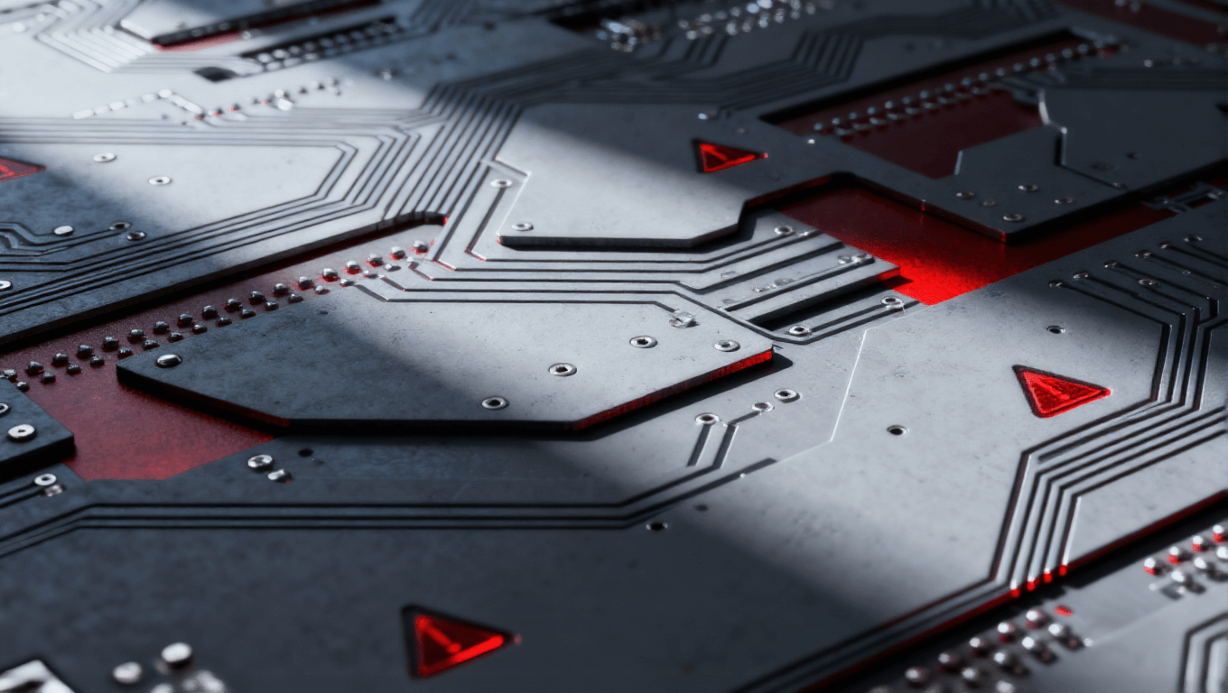 多層板阻抗控制常見問題抽象圖，如阻抗偏差與信號反射，提示工藝優化必要性